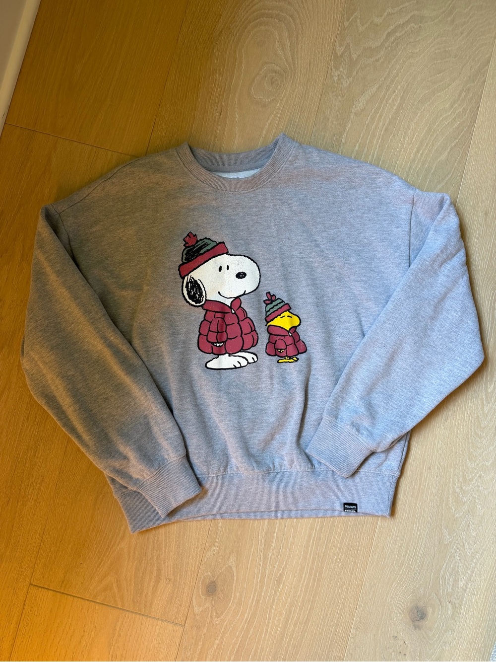 Peanuts Snoopy and Woodstock Crewneck Sweatshirt